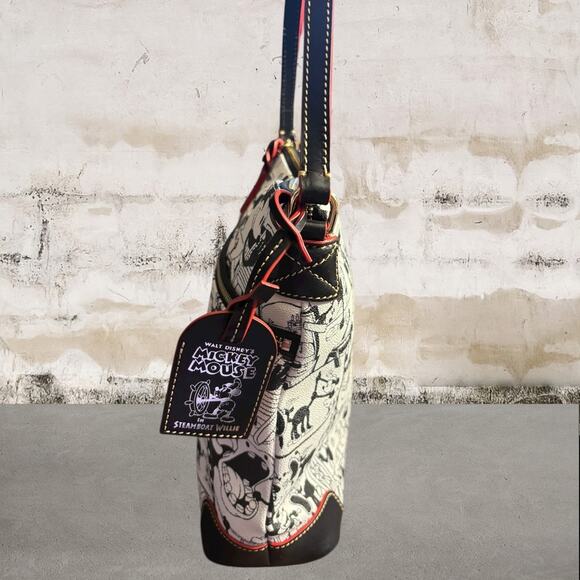 Dooney & Bourke NWOT Disney Steamboat Willie Crossbody Bag - Picture 6 of 12